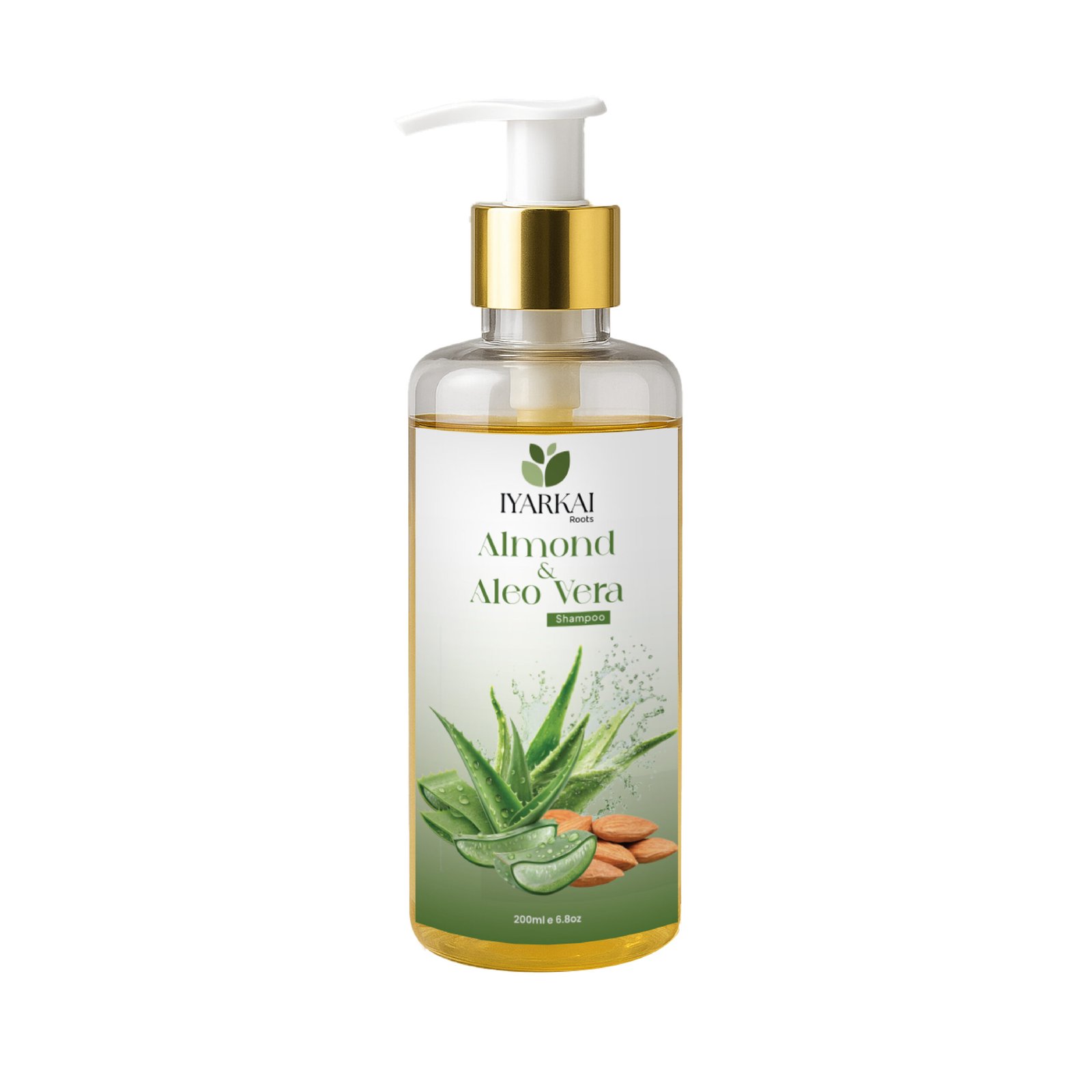 Products Mockup-86 Almond Aloe Vera Shampoo - Image 1